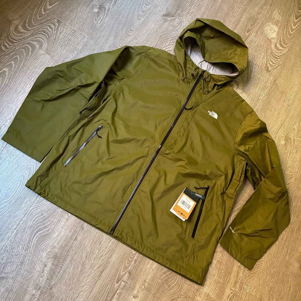 NWT The North Face Alta Vista DryVent Jacket XXL Forest Olive Waterproof Shell
